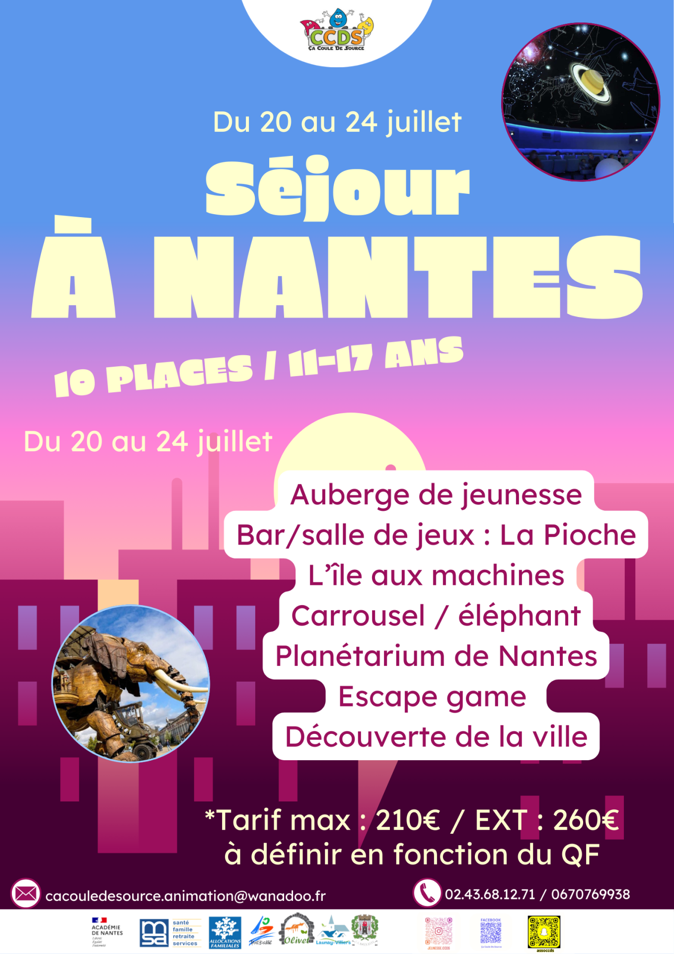 Sejour a nantes