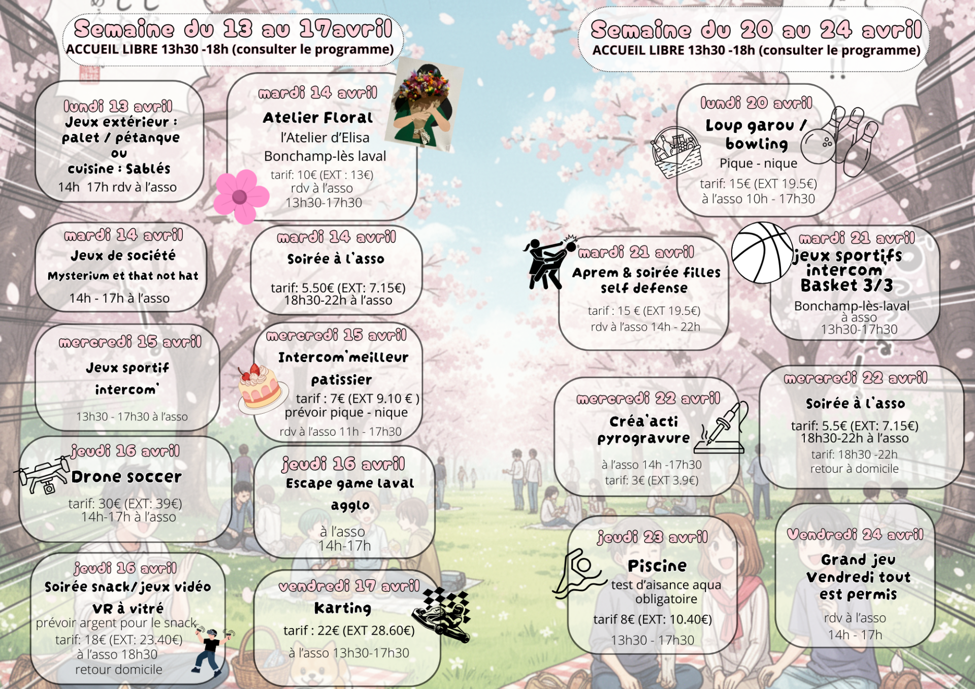 Vacances printemps j 1