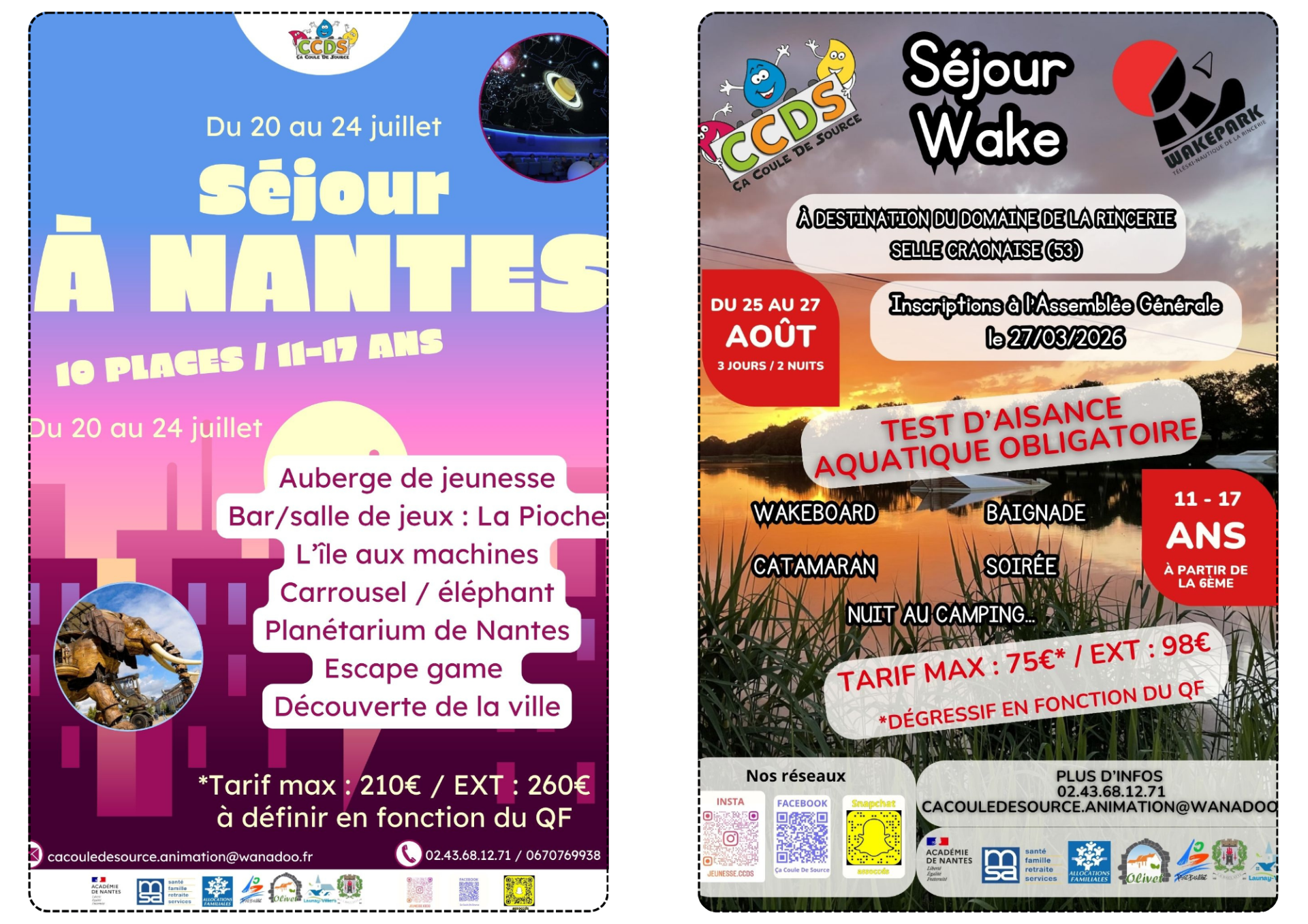 Séjours
